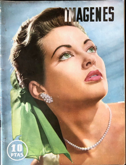 Imagenes March 1953 (Spanish film magazine) - Yvonne de Carlo
