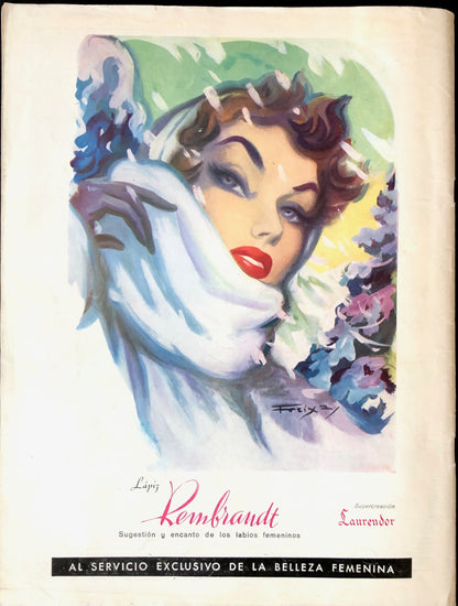 Imagenes March 1953 (Spanish film magazine) - Yvonne de Carlo