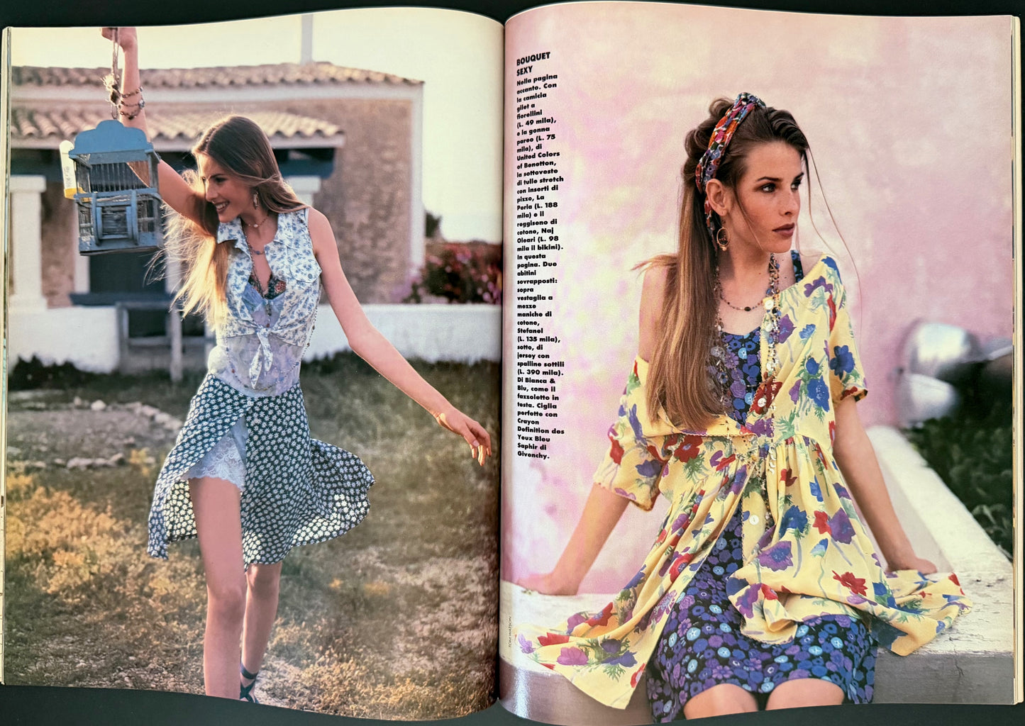 ELLE Italy July 1993 - Basia Milewicz