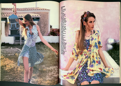 ELLE Italy July 1993 - Basia Milewicz