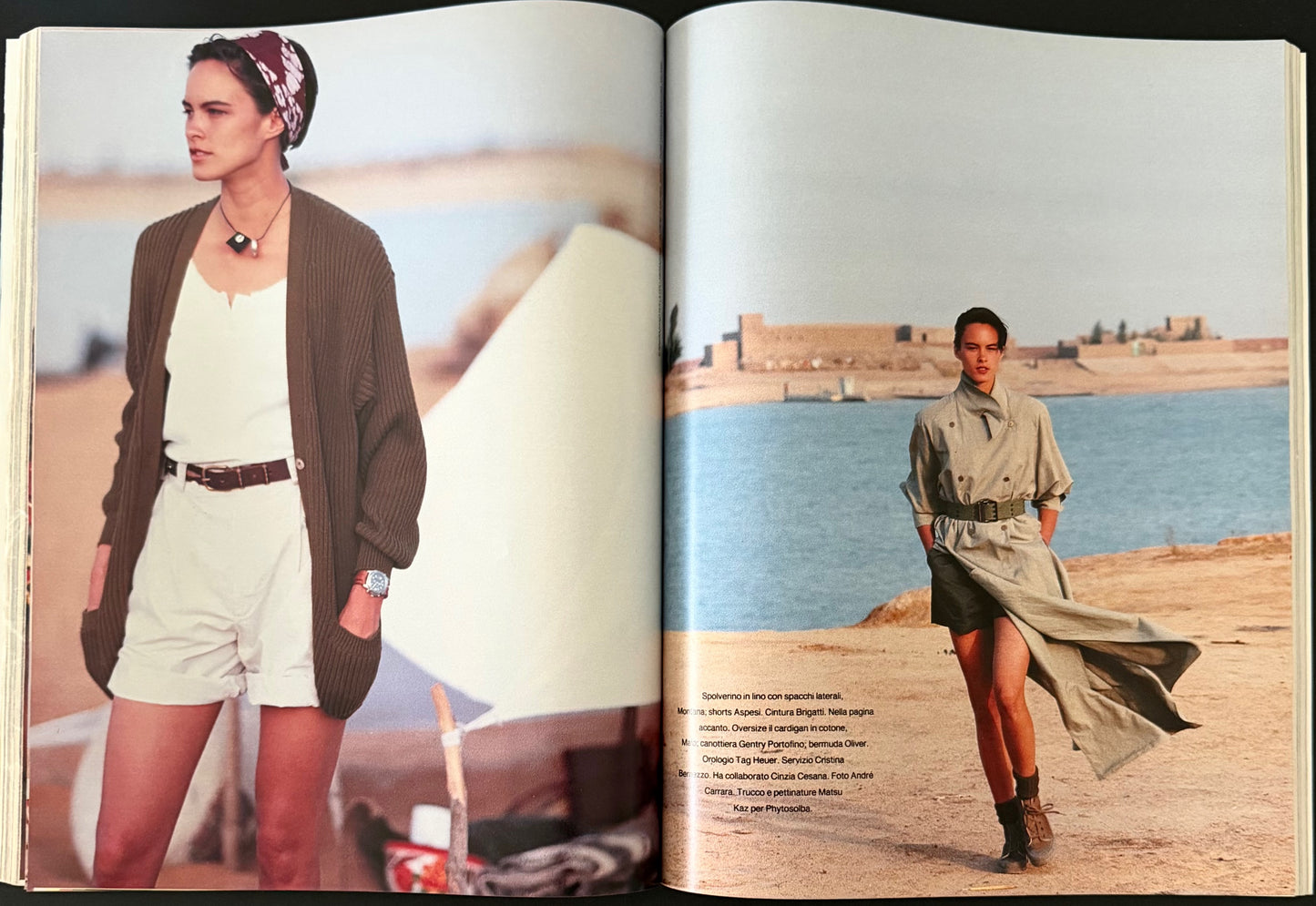 Marie Claire Italy April 1990 - Yasmin Le Bon