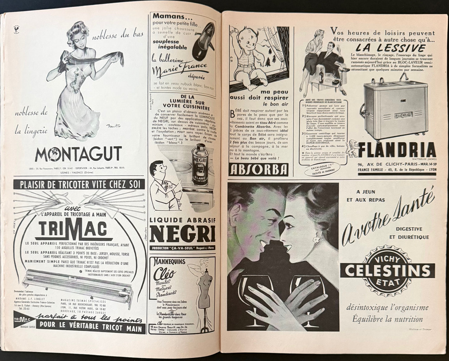 Modes et Travaux September 1954
