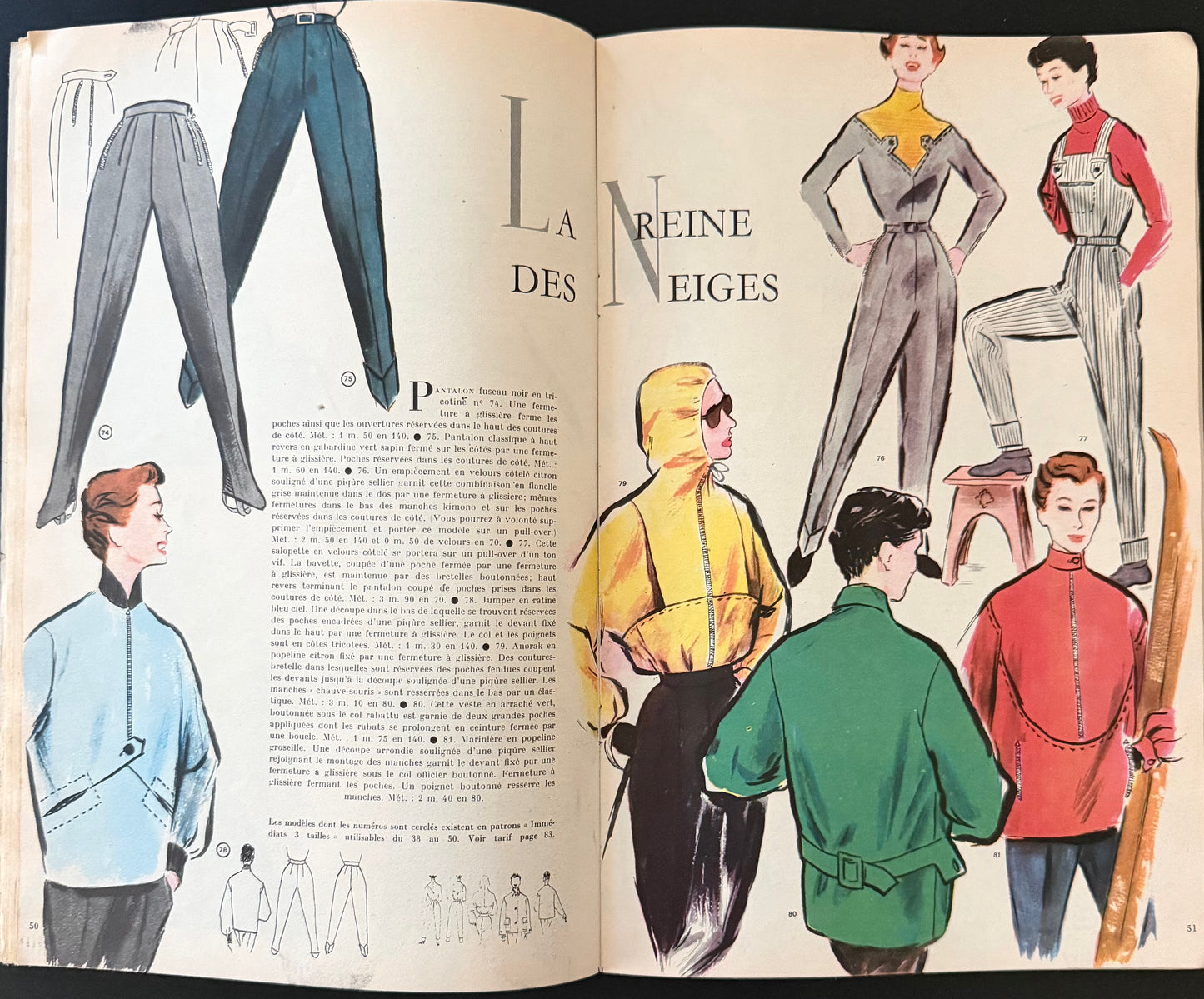 Modes et Travaux November 1954
