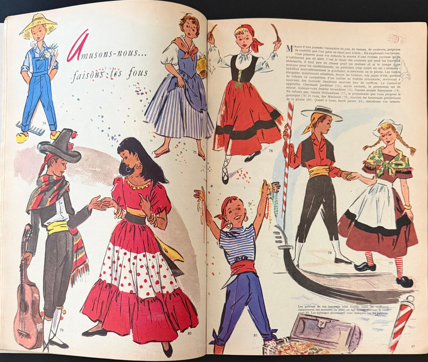 Modes et Travaux February 1956