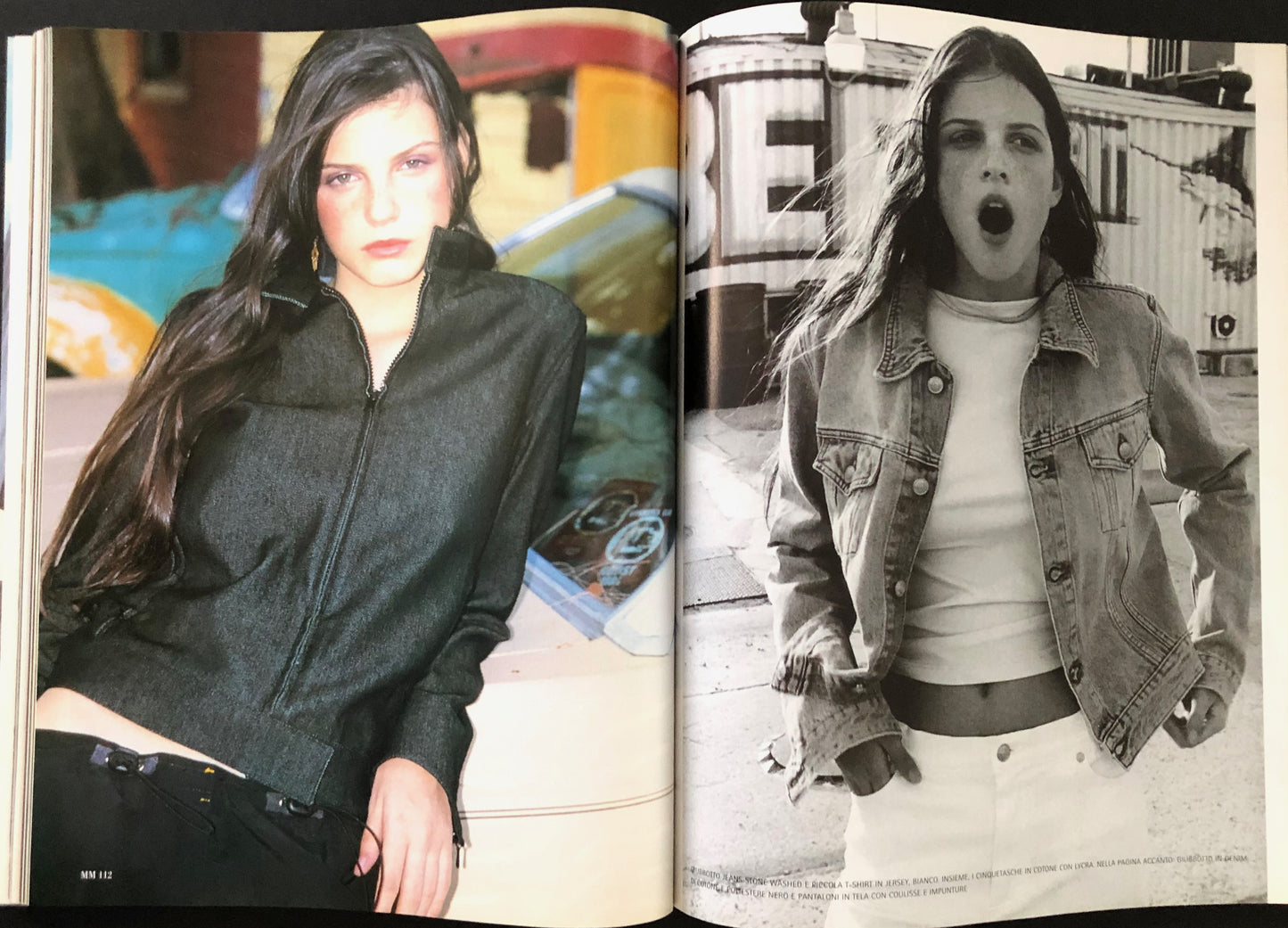 Max Mara MM magazine Spring/Summer 2000 - Carolyn Murphy by Steven Meisel