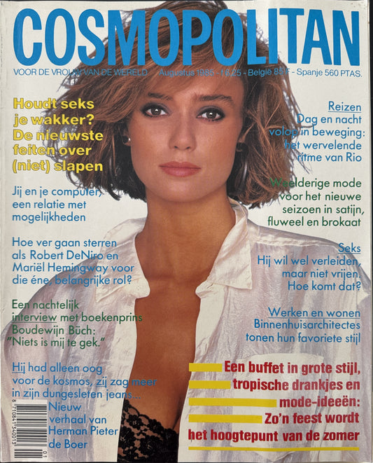 Cosmopolitan augustus 1985 - Vanessa Angel