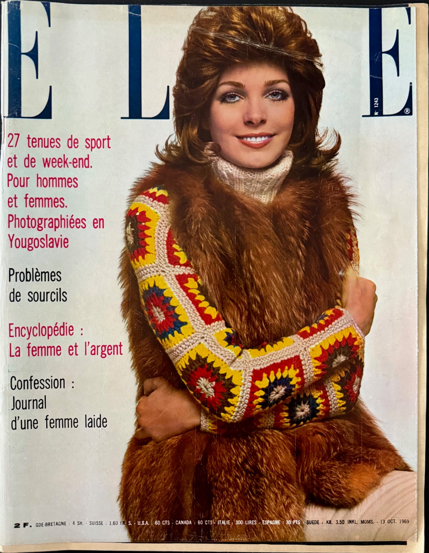 ELLE France 13 October 1969