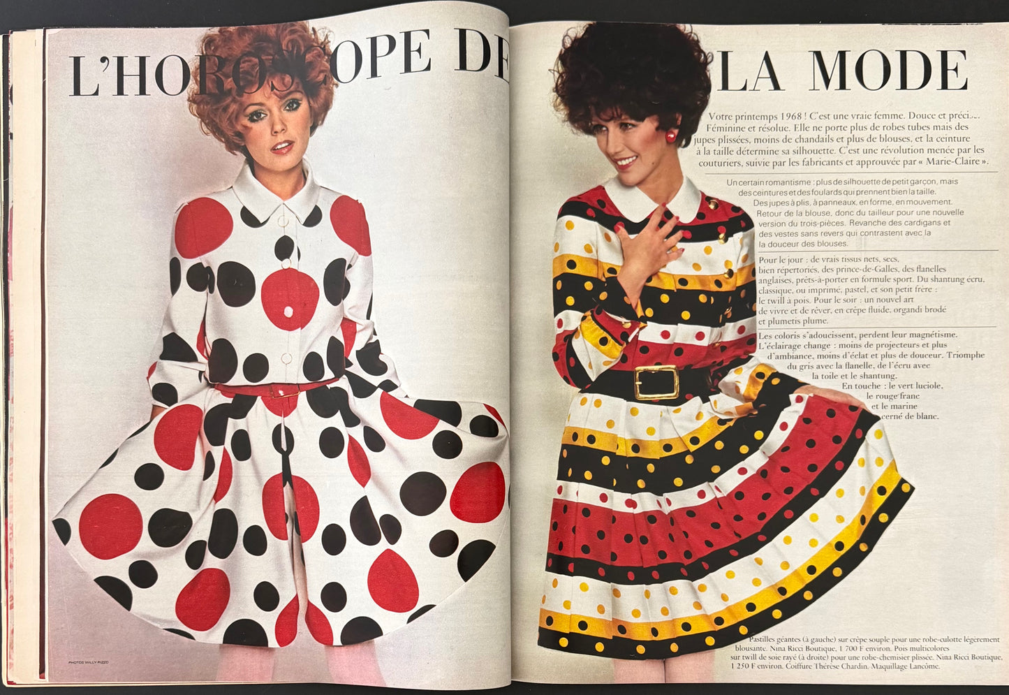 Marie Claire France January 1968 (No. 185)