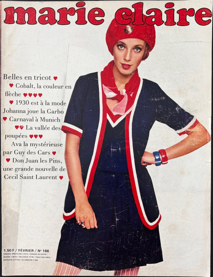 Marie Claire France February 1968 (No.186)