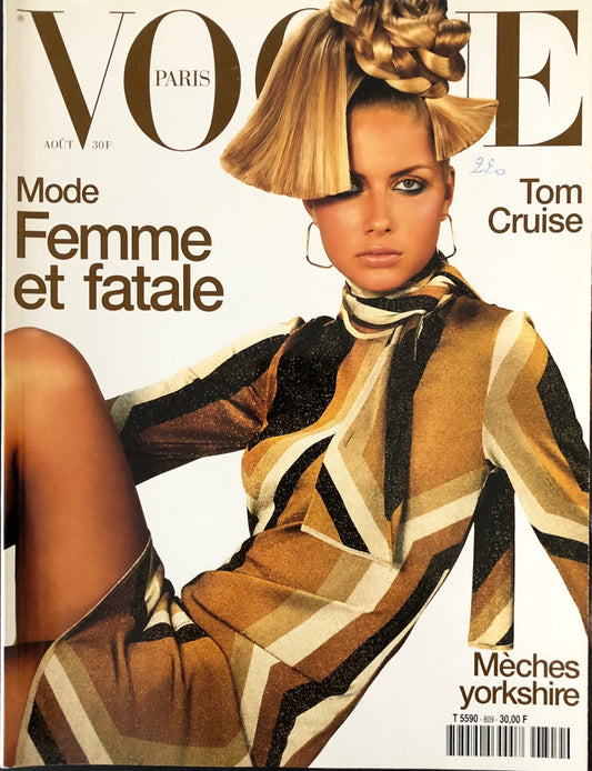 Vogue Paris August 2000