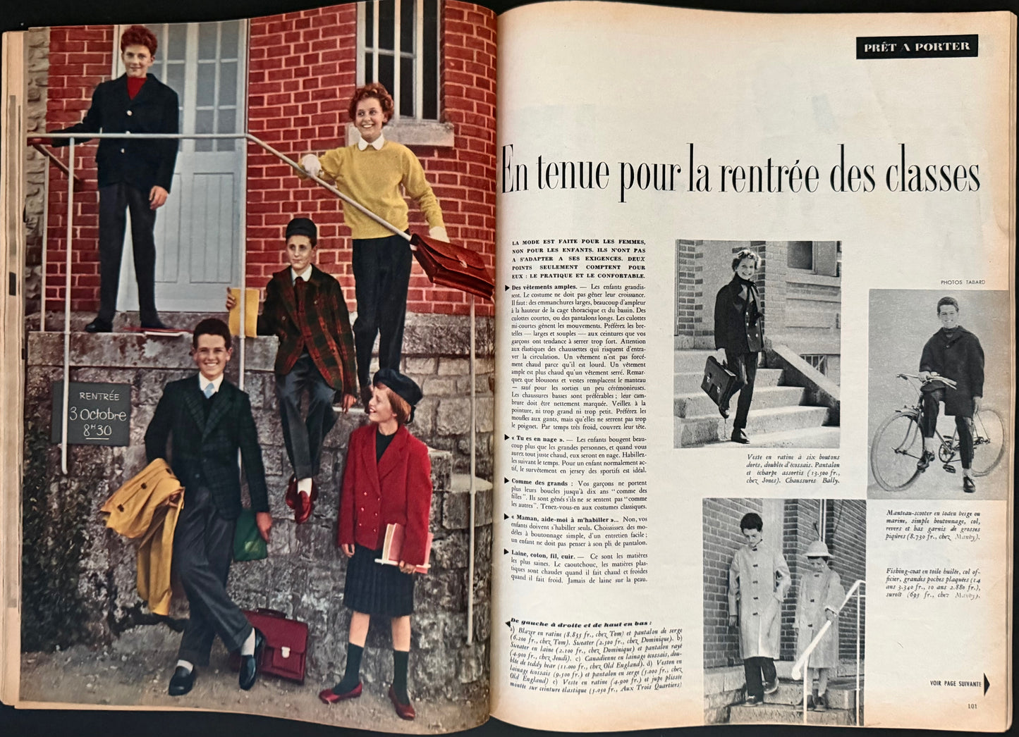 Marie Claire France October 1955 (No. 13)