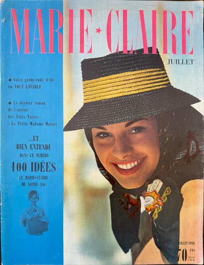 Marie Claire France July 1958 (No. 45)