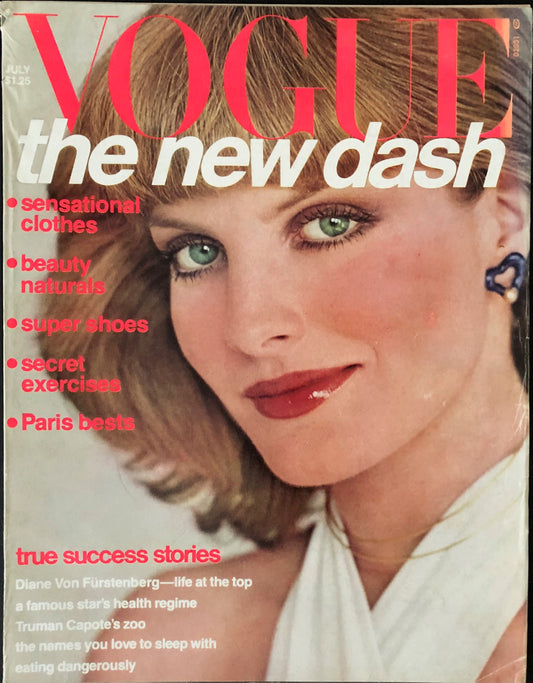Vogue US July 1976 - Rene Russo - Arthur Elgort