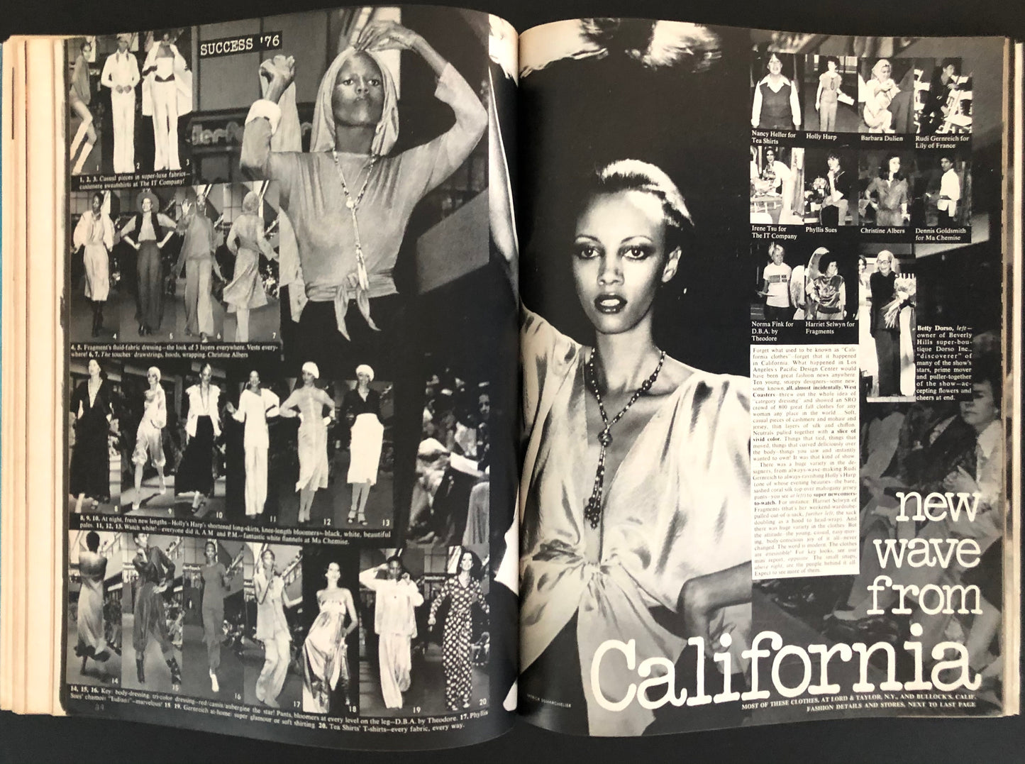 Vogue US July 1976 - Rene Russo - Arthur Elgort
