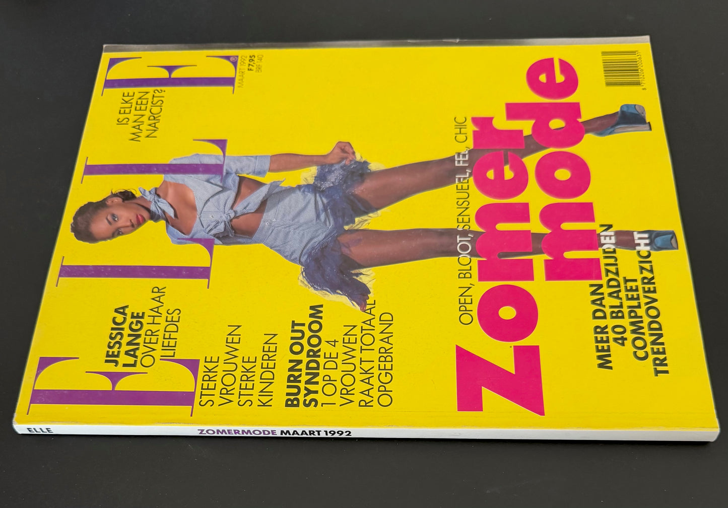 ELLE maart 1992 - Beverly Peele