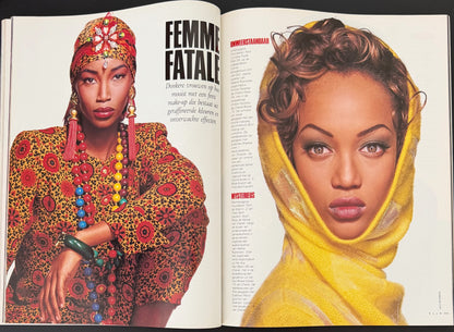 ELLE december 1992 - Naomi Campbell