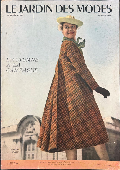 Le Jardin des Modes 15 August 1939