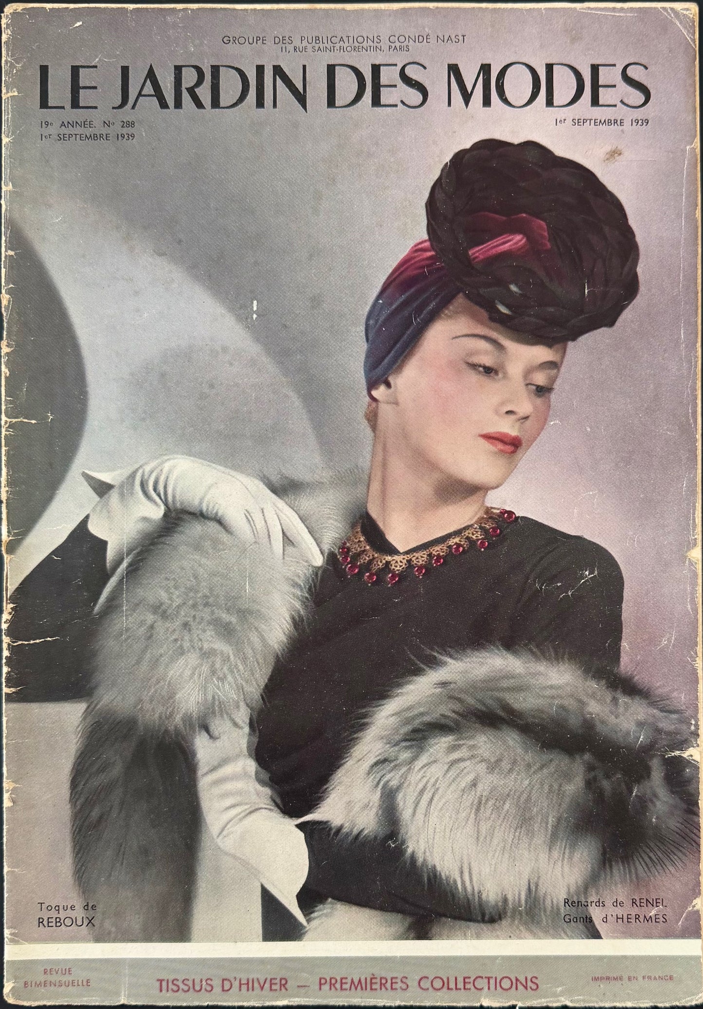 Le Jardin des Modes September 1, 1939