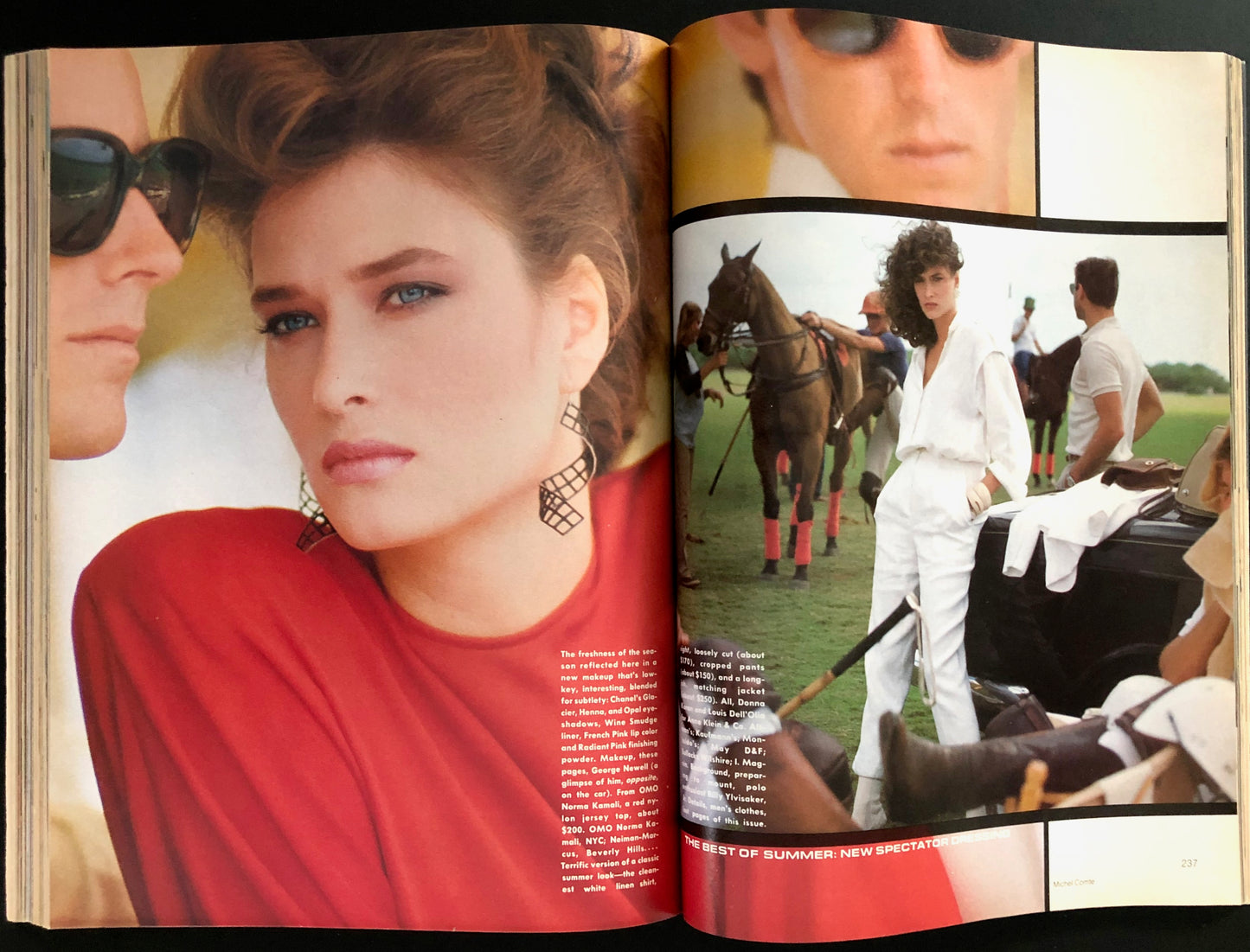 Vogue US May 1982 - Nastassja Kinski - Richard Avedon