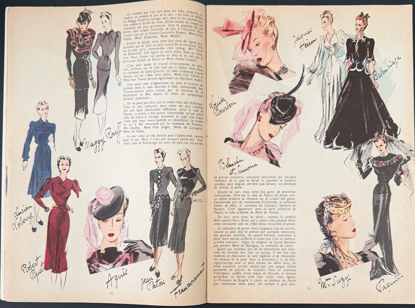 Le Jardin des Modes January 15, 1939