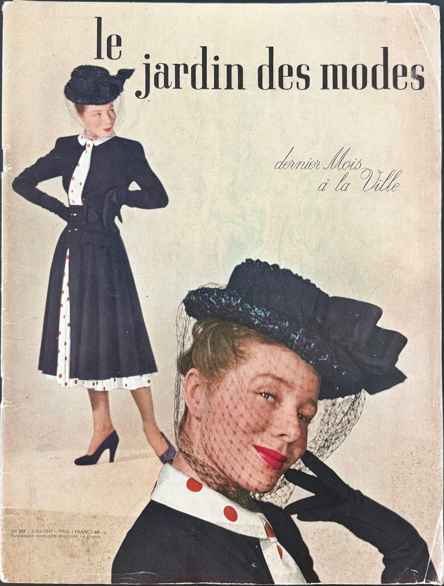 Le Jardin des Modes June 1947