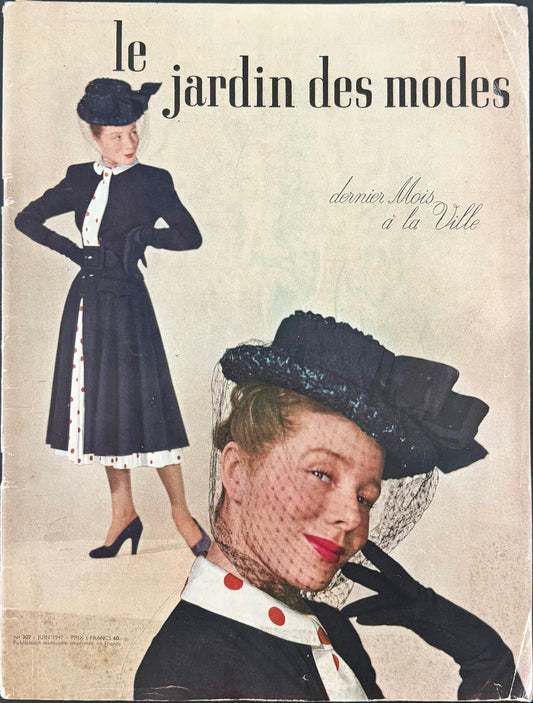 Le Jardin des Modes June 1947