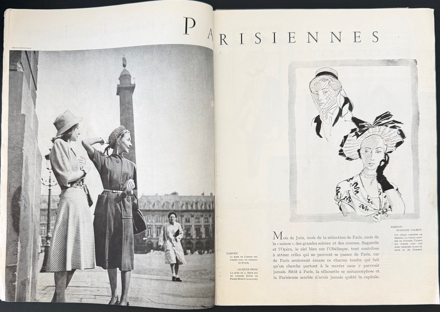 Le Jardin des Modes June 1947