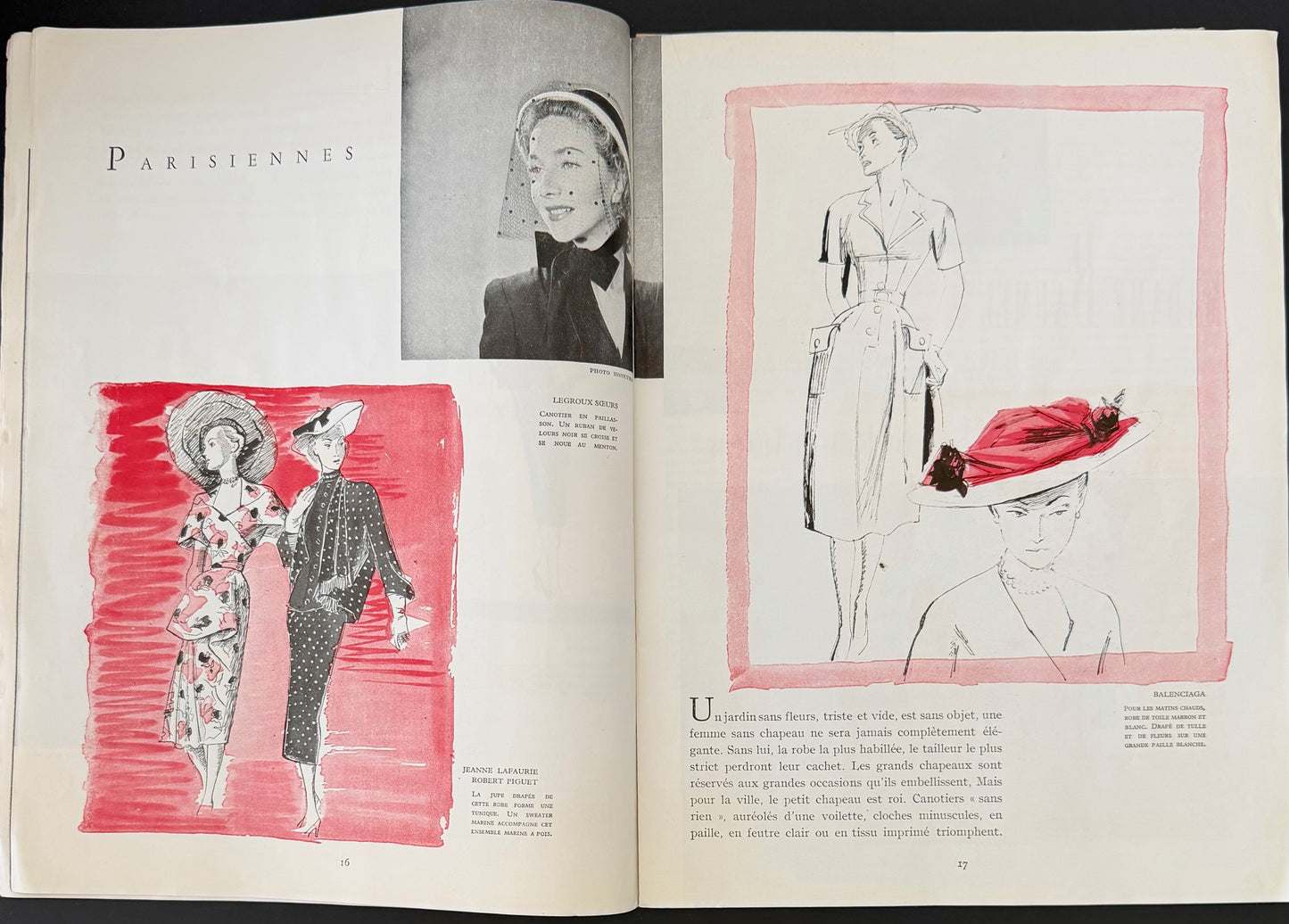Le Jardin des Modes June 1947