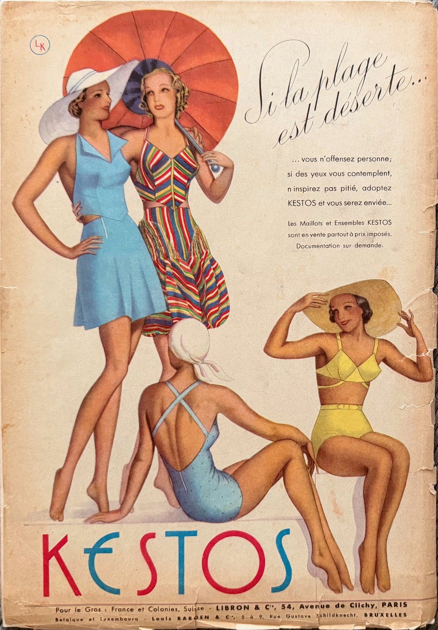 Le Jardin des Modes June 1, 1938
