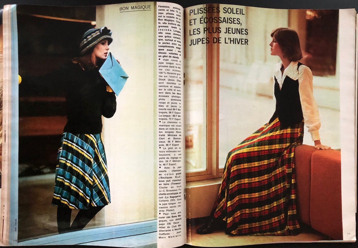 ELLE France 13 November 1972 - Marisa Berenson