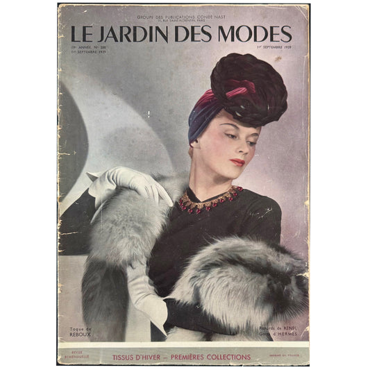Le Jardin des Modes September 1, 1939