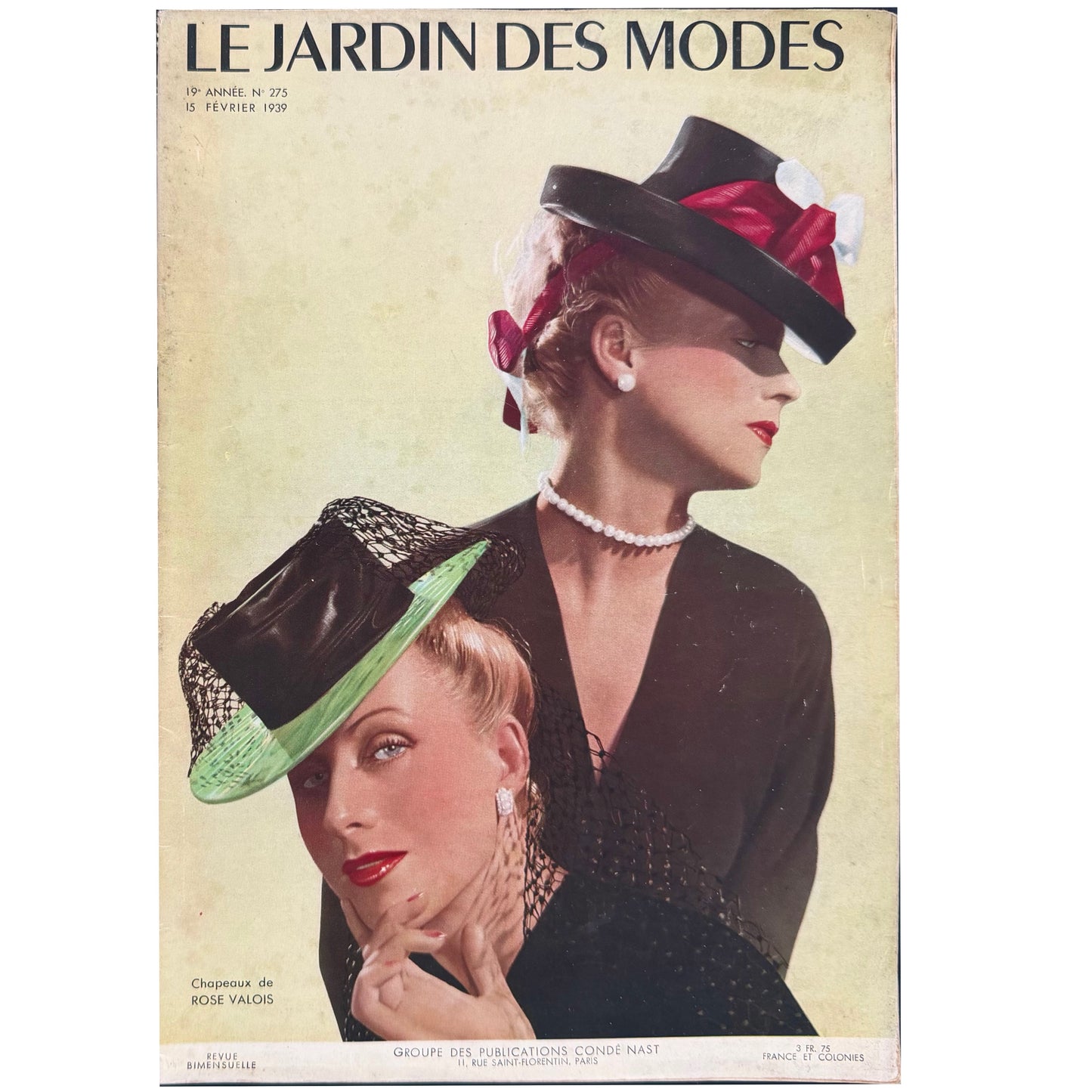 Le Jardin des Modes February 15, 1939