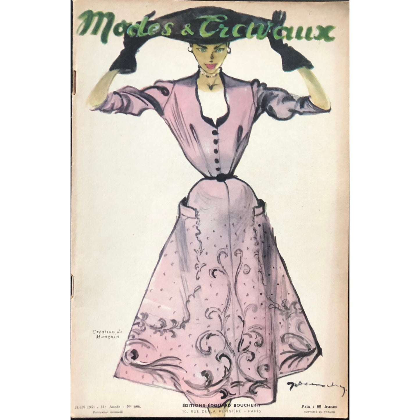 Modes et Travaux June 1951