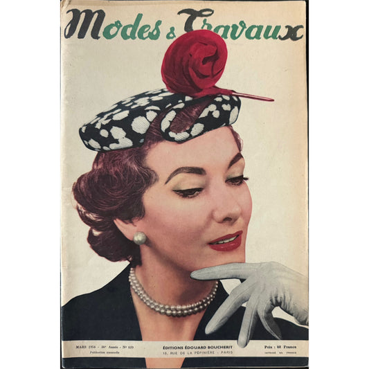 Modes et Travaux March 1954