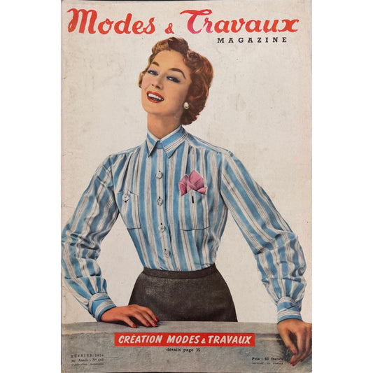Modes et Travaux February 1956