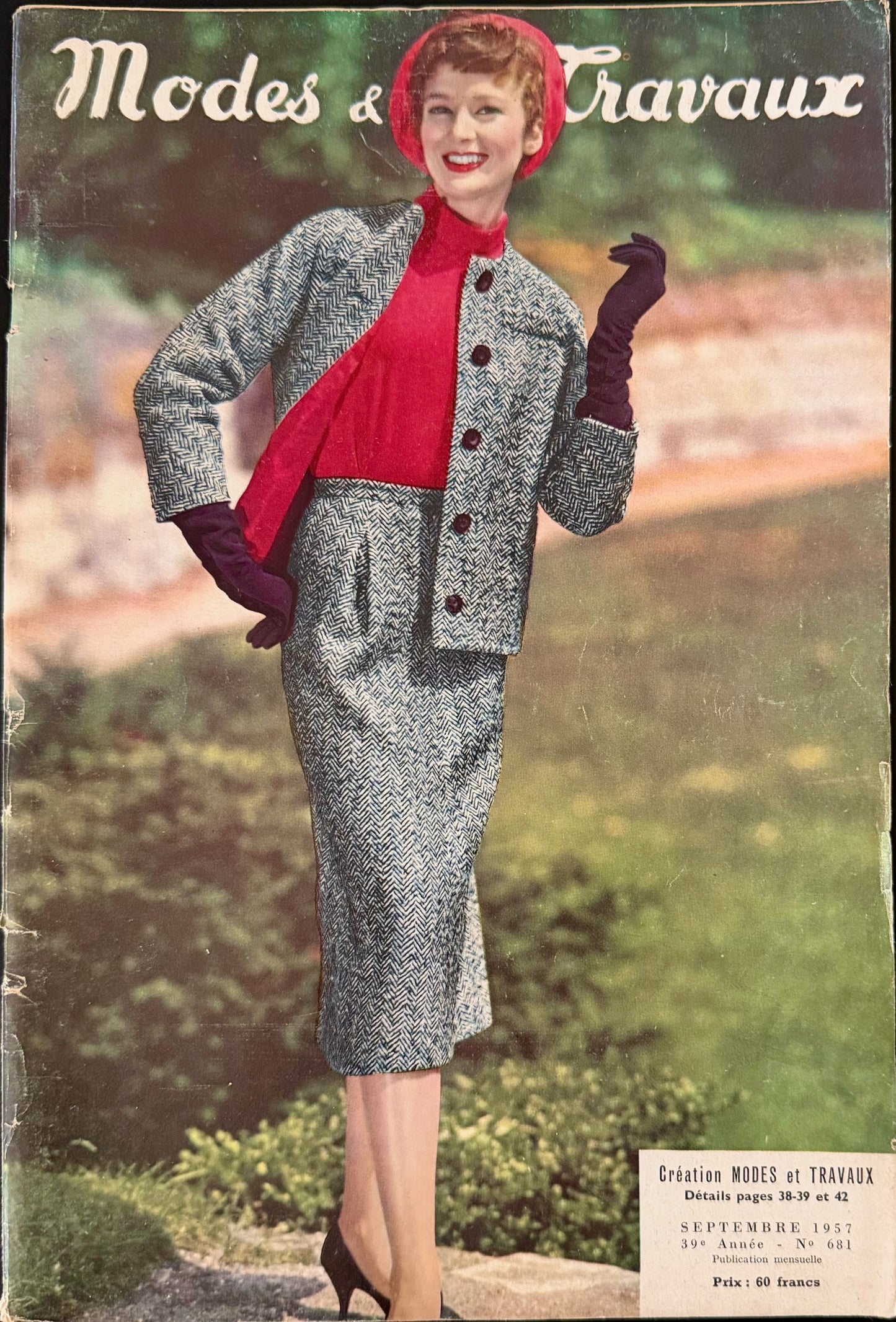 Modes et Travaux September 1957