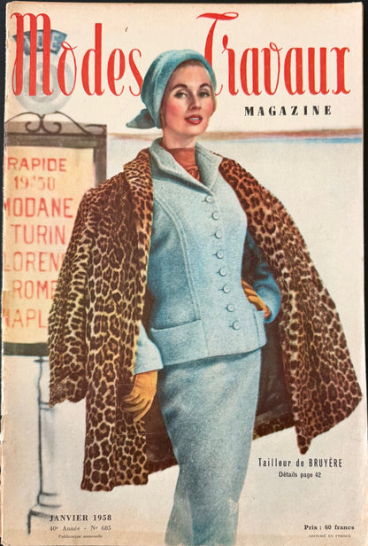 Modes et Travaux January 1958
