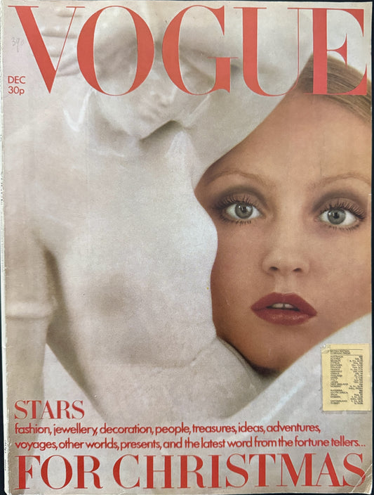 Vogue UK December 1972 - Ingrid Boulting by Norman Parkinson