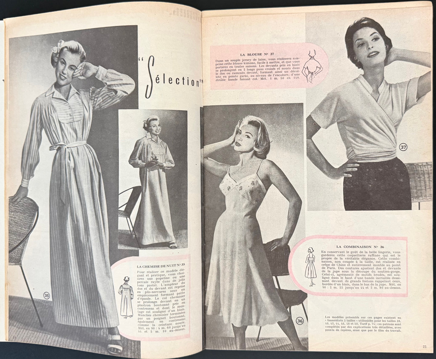 Modes et Travaux August 1957