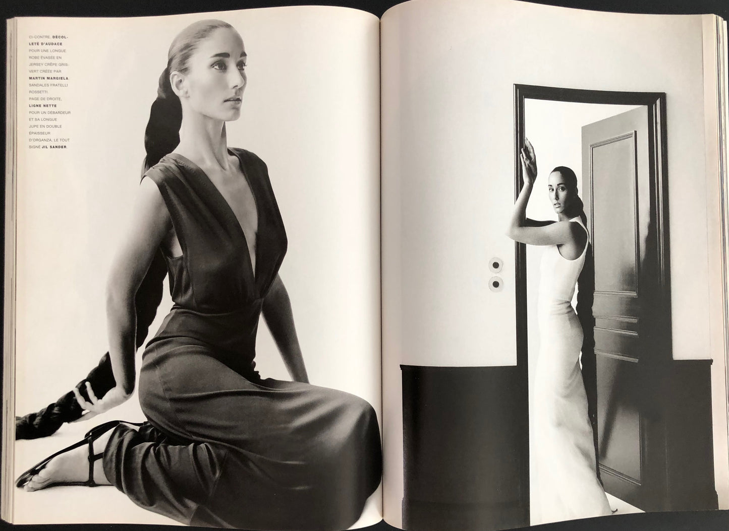 Vogue Paris December 1995/January 1996 - Les Fabuleux Album des 75 Ans - Nadja Auermann
