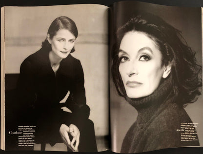 Vogue Paris December 1995/January 1996 - Les Fabuleux Album des 75 Ans - Nadja Auermann
