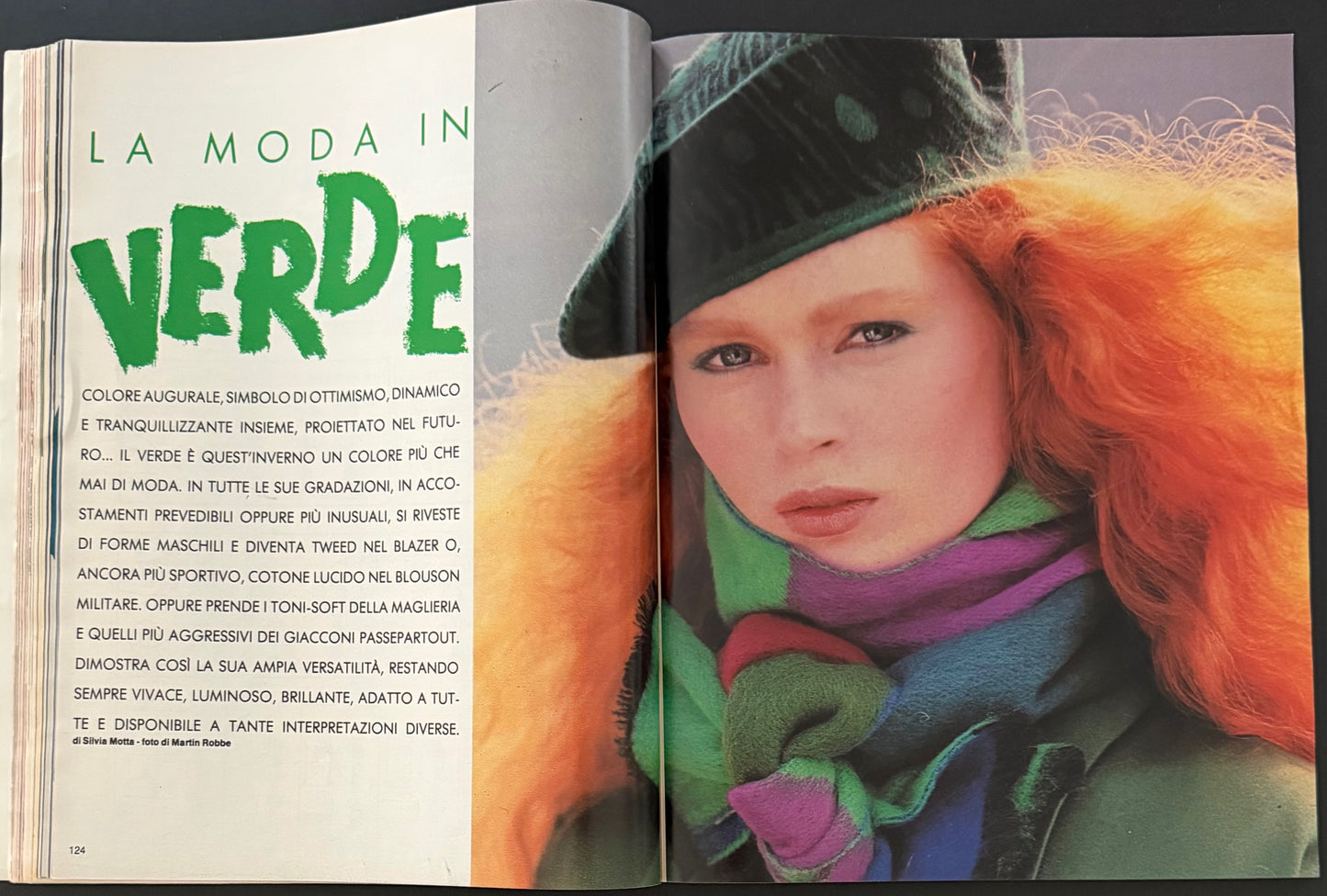 Grazia 17 November 1985 - Christa Doelman - Martin Robbe