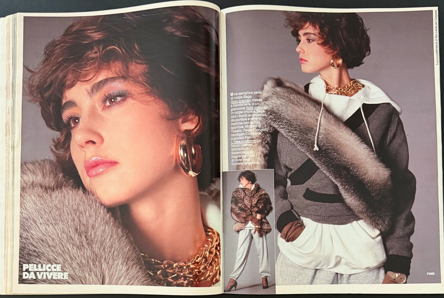Grazia 17 November 1985 - Christa Doelman - Martin Robbe