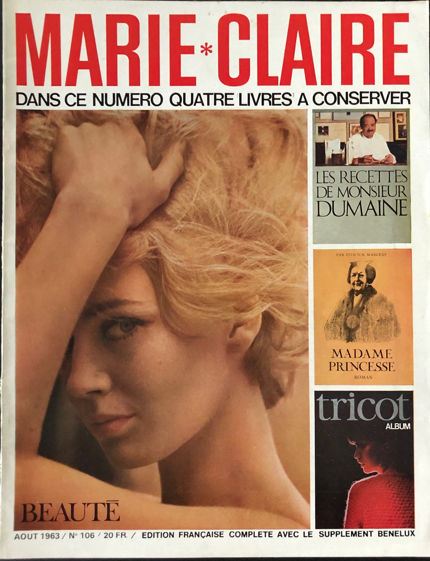 Marie Claire France August 1963 (No. 106)