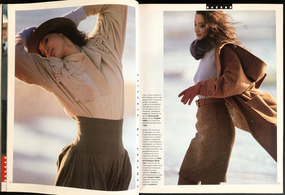 Harper's Bazaar november/december 1988 - Paulina Porizkova