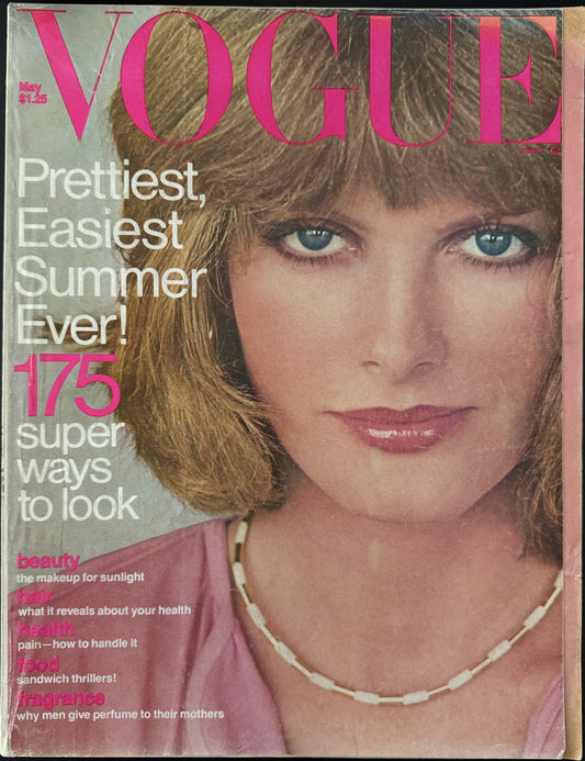 Vogue US May 1976 - René Russo by Francesco Scavullo