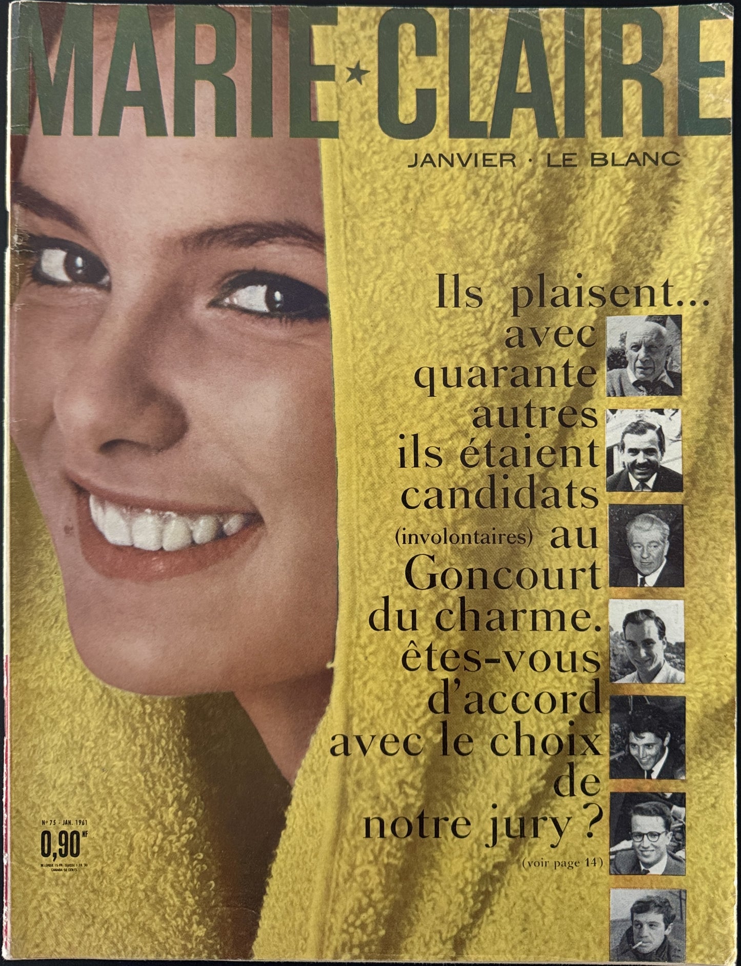 Marie Claire France January 1961 (No. 75)