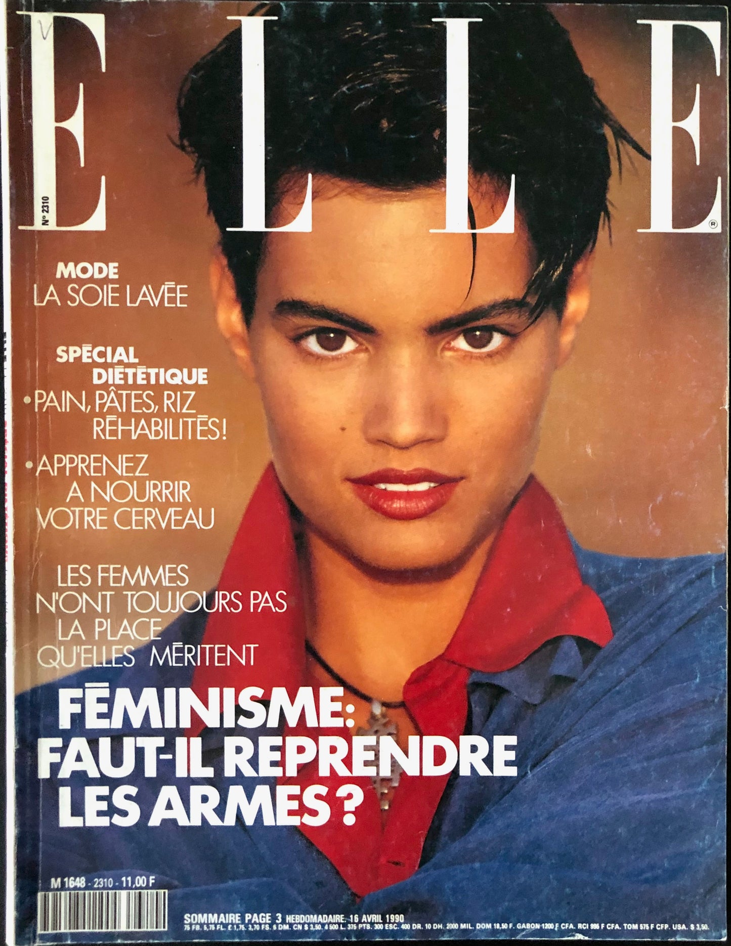 ELLE France 16 April 1990