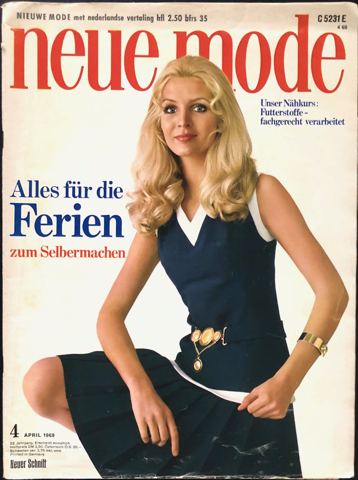 Neue Mode/Neuer Schnitt April 1969