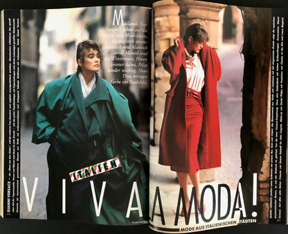 Vogue Germany August 1984 - Isabella Rossellini